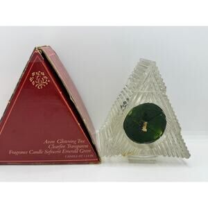 Avon triangle candle. Vintage in original box.